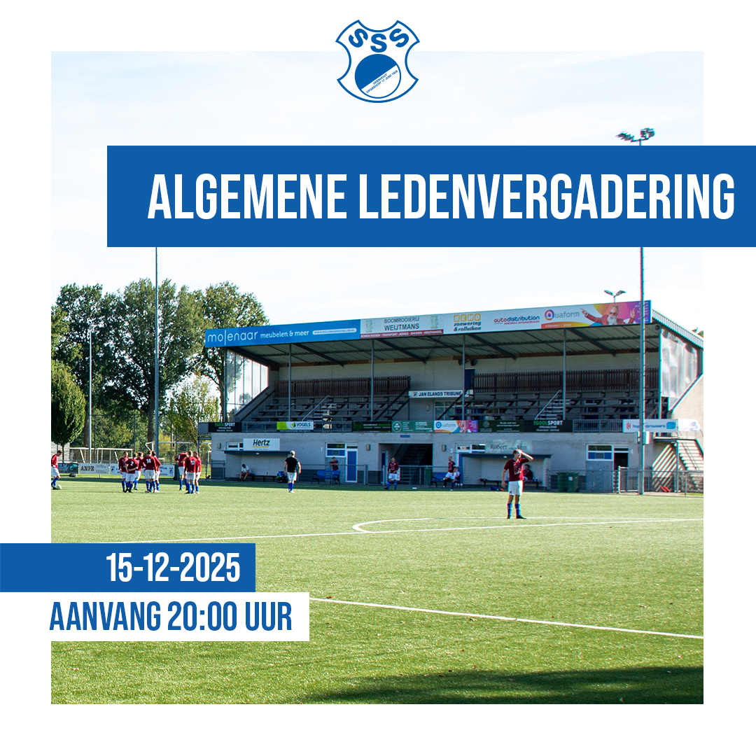 Agenda Algemene Ledenvergadering van SvSSS 15-12-2025