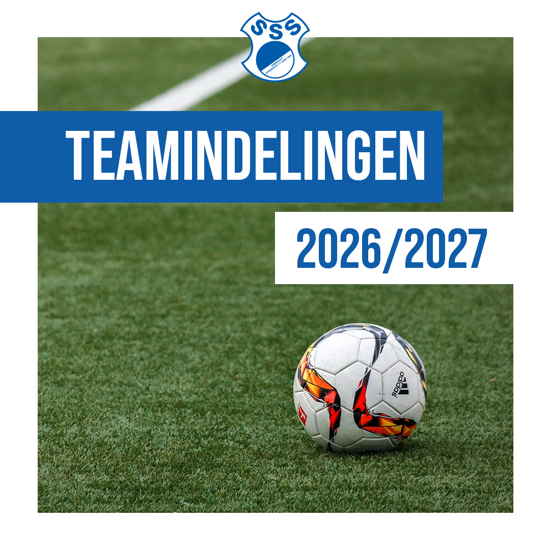 Teamindeling seizoen 26/27 bekend