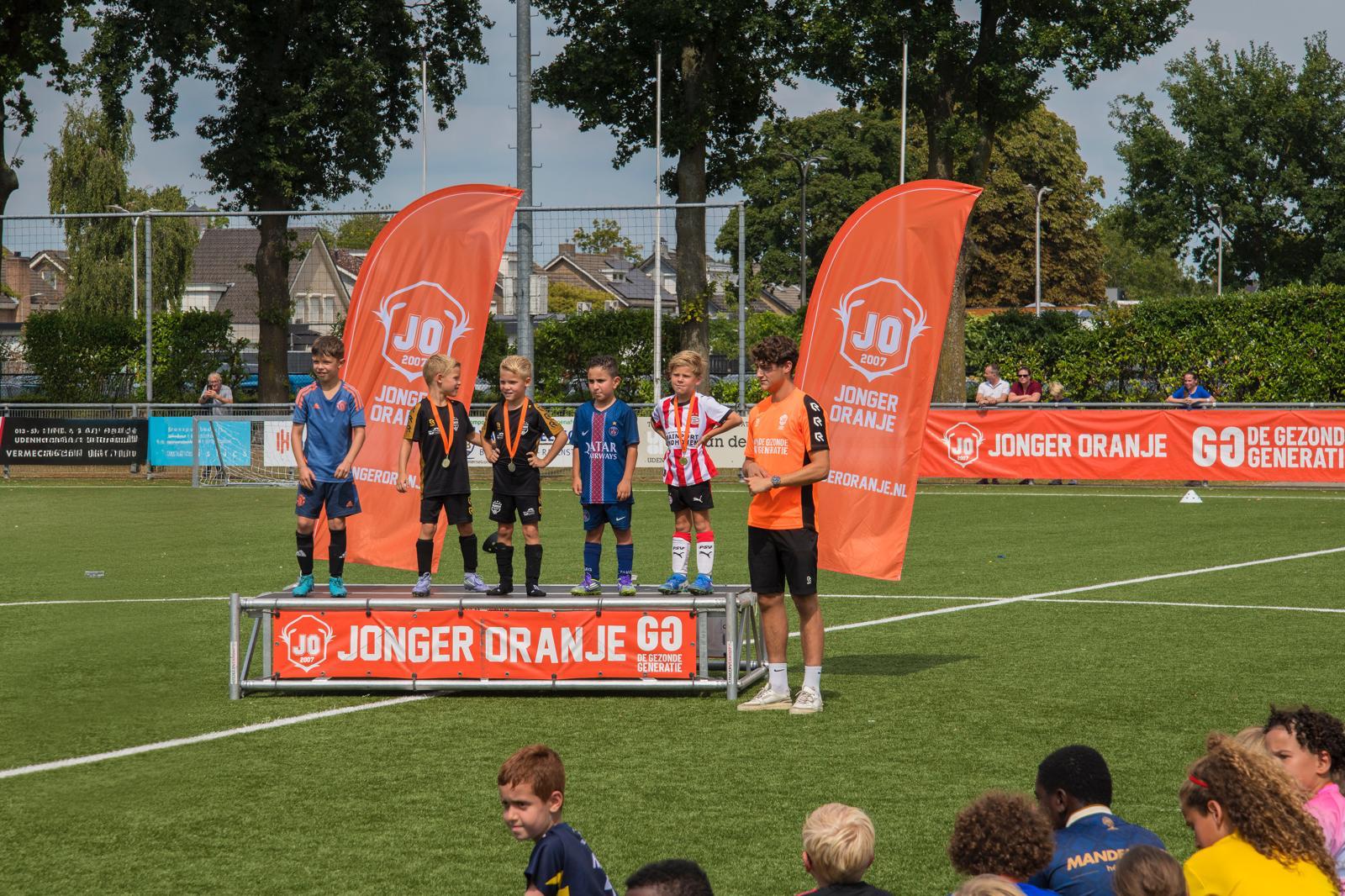 Zonnige topdag voor jong voetbaltalent bij SvSSS